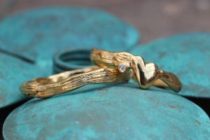 vielsesring, guld, guldring, ring