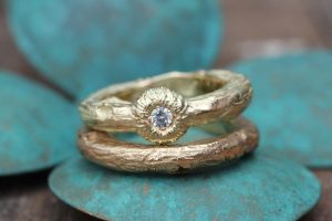 vielsesring, guld, guldring, ring