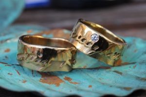 vielsesring, guld, guldring, ring