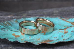 vielsesring, guld, guldring, ring
